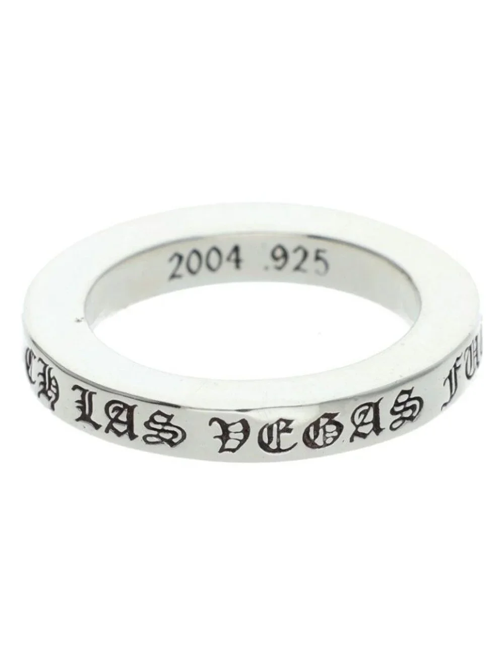 Chrome Hearts Spacer Limited Las Vegas Silver Ring